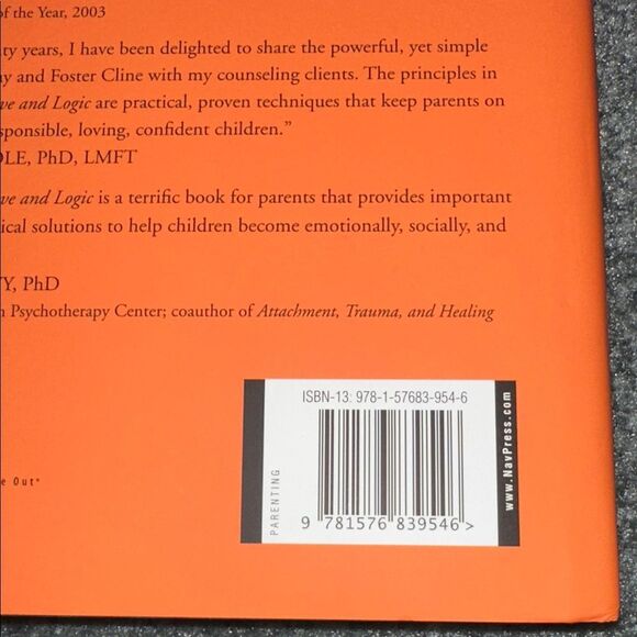 Parenting with Love & Logic Book - Orange Cover - Picture 3 of 3
